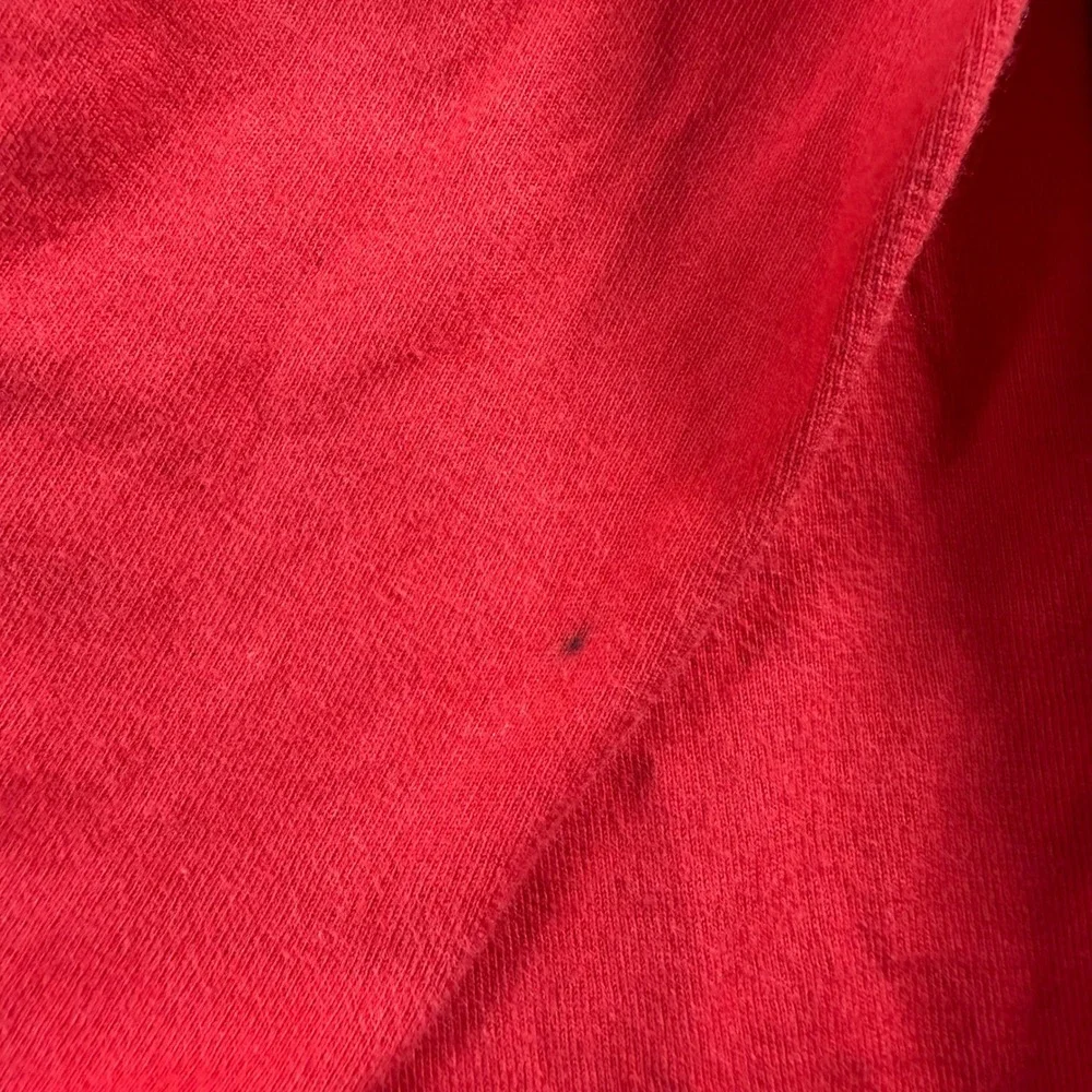 Nike The Nike Tee Mens Medium Red Long Sleeve Embroidered Futura Logo T-Shirt